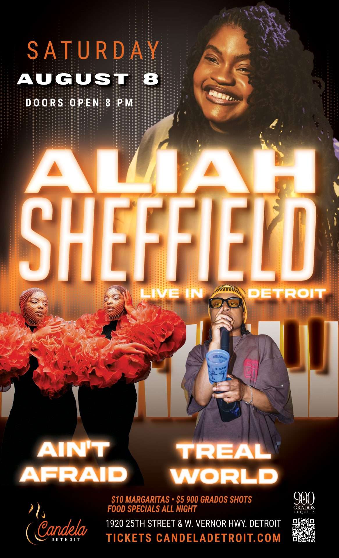 Aliah Sheffield, Ain't Afraid and TrealWorld
